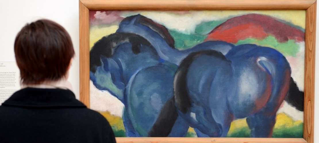Franz Marc malte bunte Gefühle