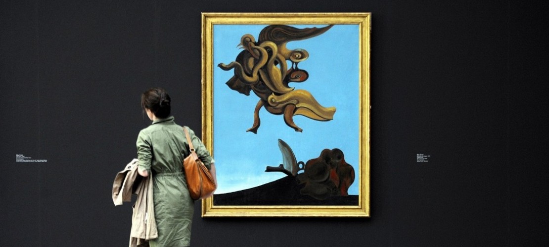 Max Ernst spielte mit dem Zufall