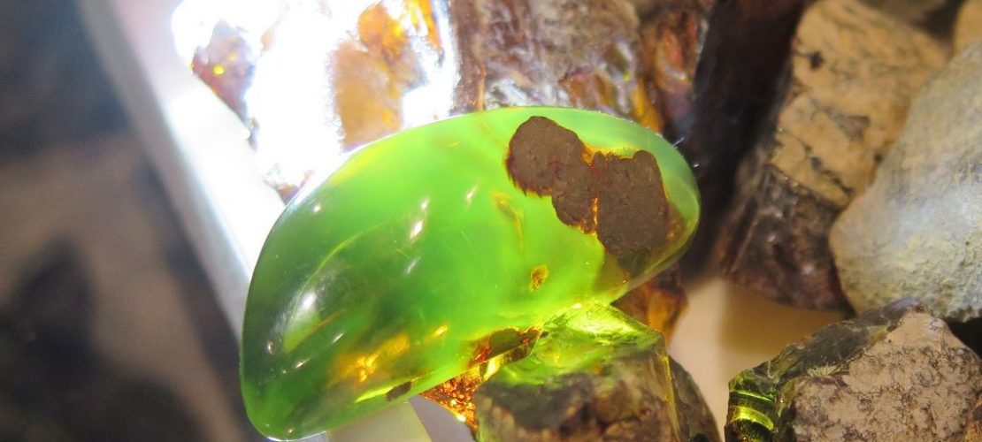 Warum gibt es grünen Bernstein?