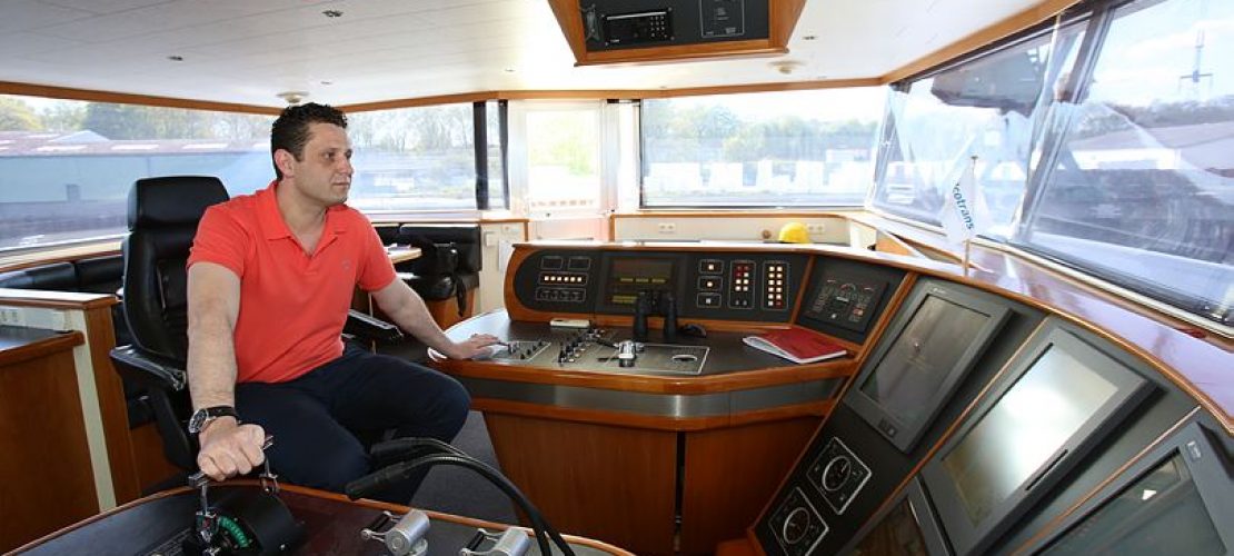 So lebt ein Kapitän auf seinem Schiff