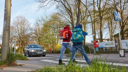 So kommst du sicher zur Schule