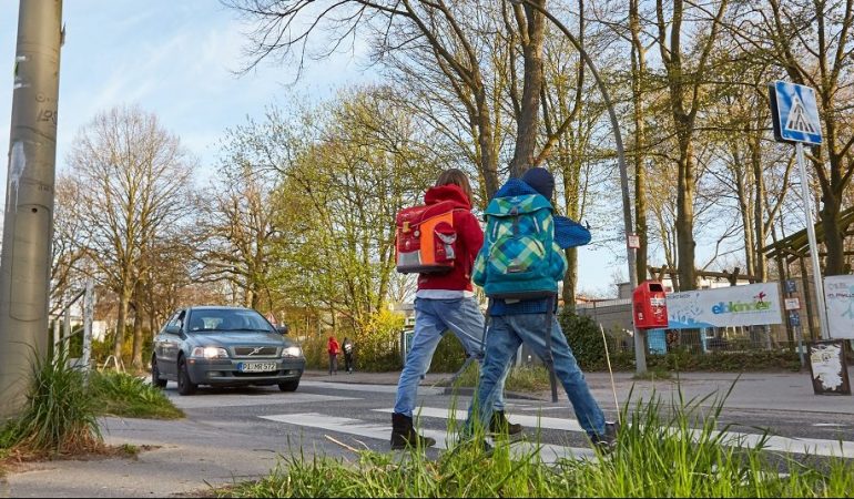 So kommst du sicher zur Schule