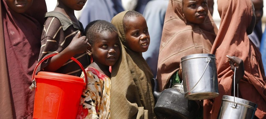 Viele Menschen hungern