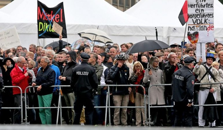 Ärger am Tag der Deutschen Einheit