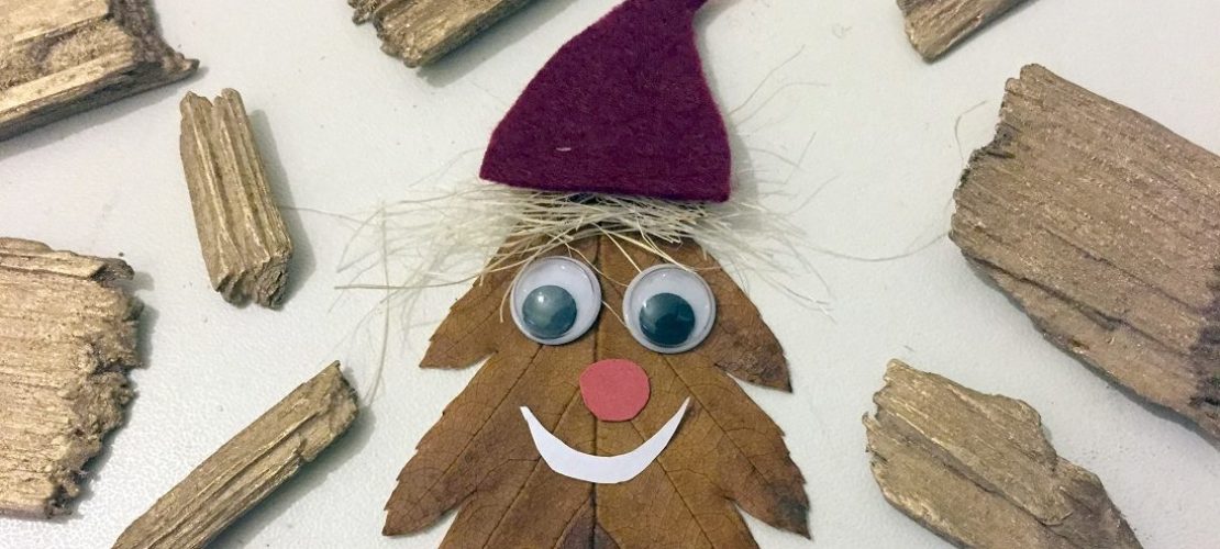 So bastelst du Wichtel aus Zapfen