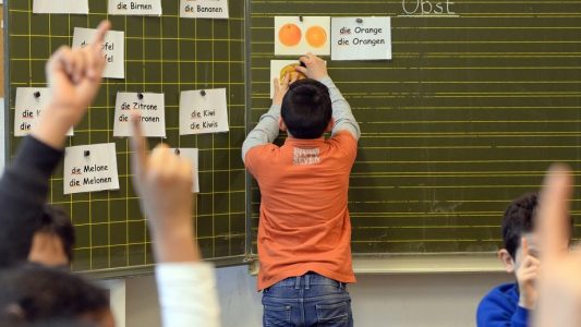Eine Klasse für Flüchtlinge