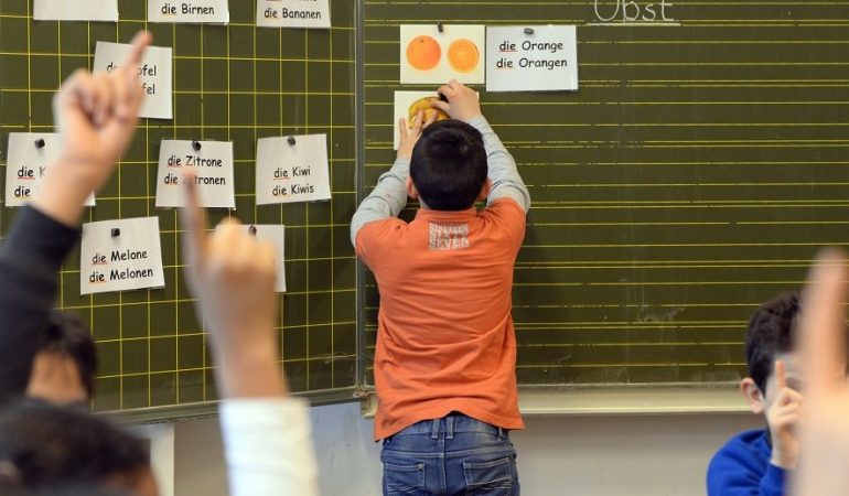 Eine Klasse für Flüchtlinge
