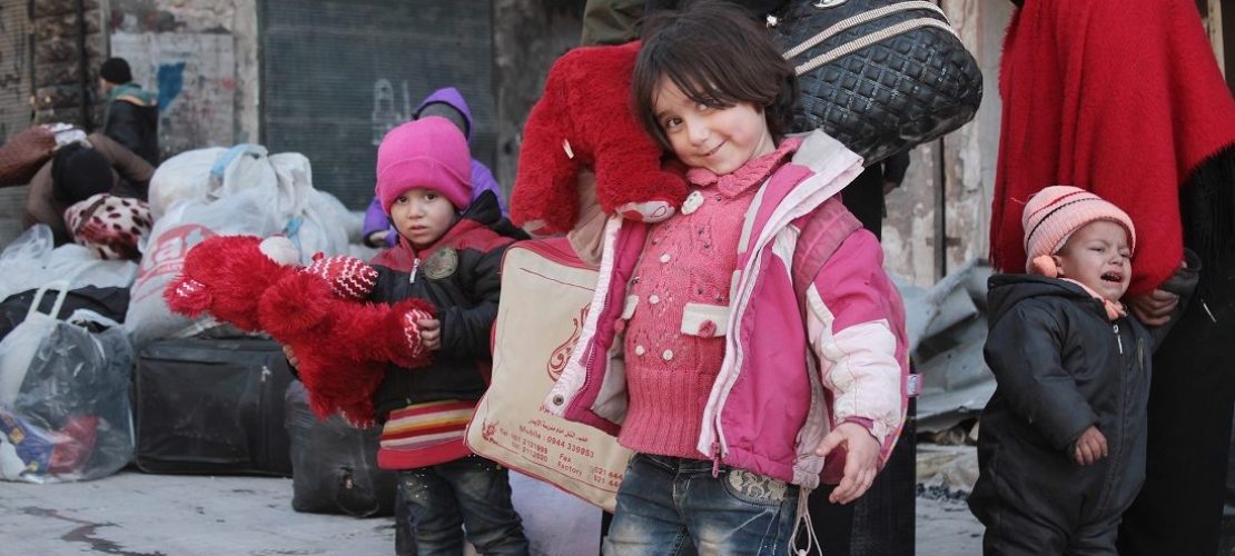 Schwierige Rettung aus  Aleppo