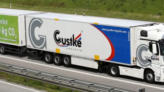 Extralange Lastwagen