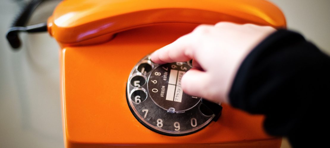 So telefonierte man früher