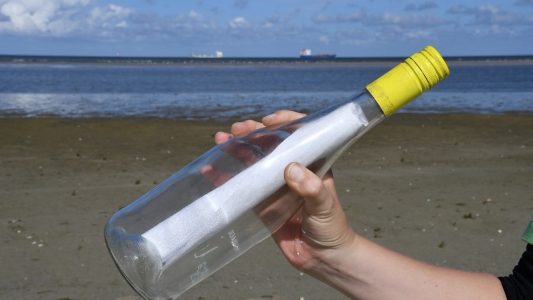 Was verrät die Flaschenpost?