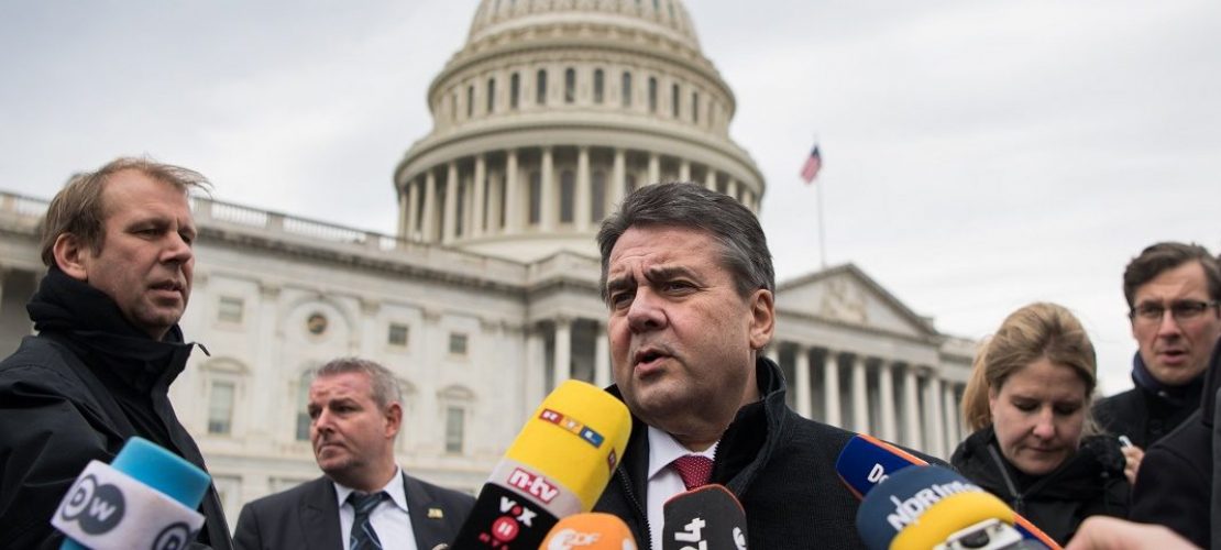 Sigmar Gabriel besucht die USA
