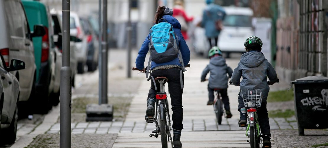 Mutter schnappt Fahrraddieb