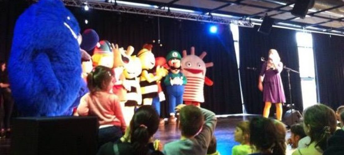 Großes Maskottchen-Treffen