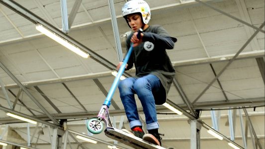 Scooterfahren als wahrer Sport
