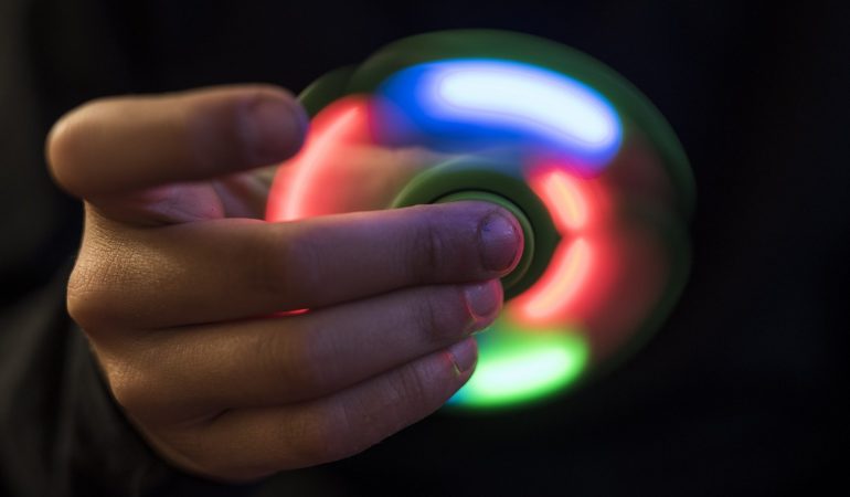 Blitzschnelle Fidget Spinner