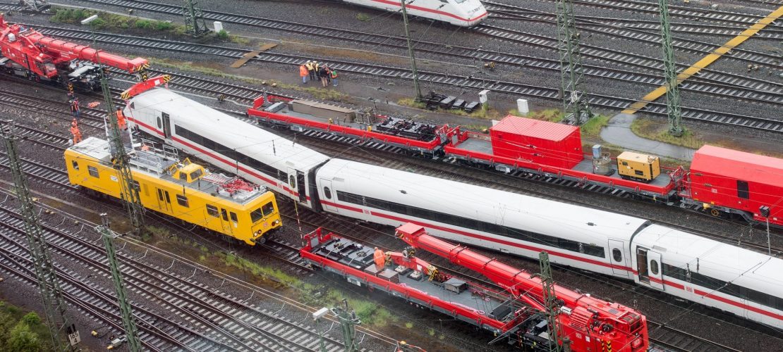 Züge entgleisen selten