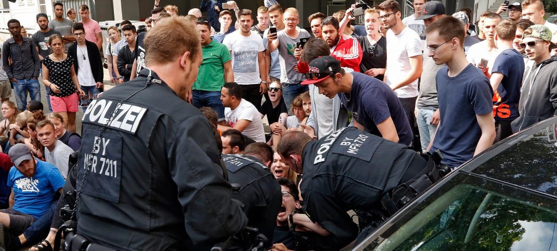 Demo für afghanischen Mitschüler