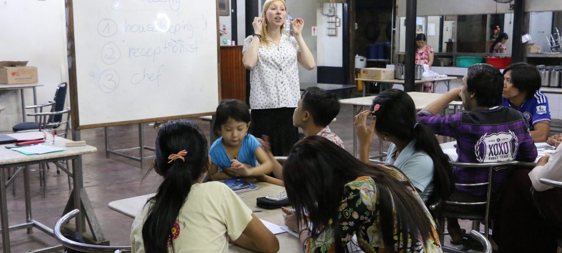 Eine Schule, die zu den Kindern kommt