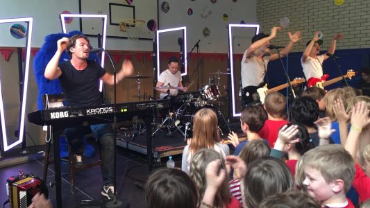 Das waren die Schulkonzerte mit Cat Ballou 2017