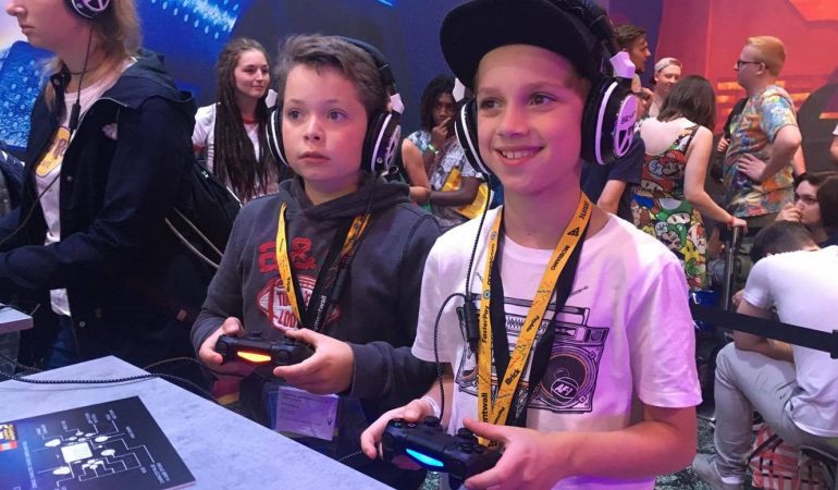Kinderreporter auf der Gamescom