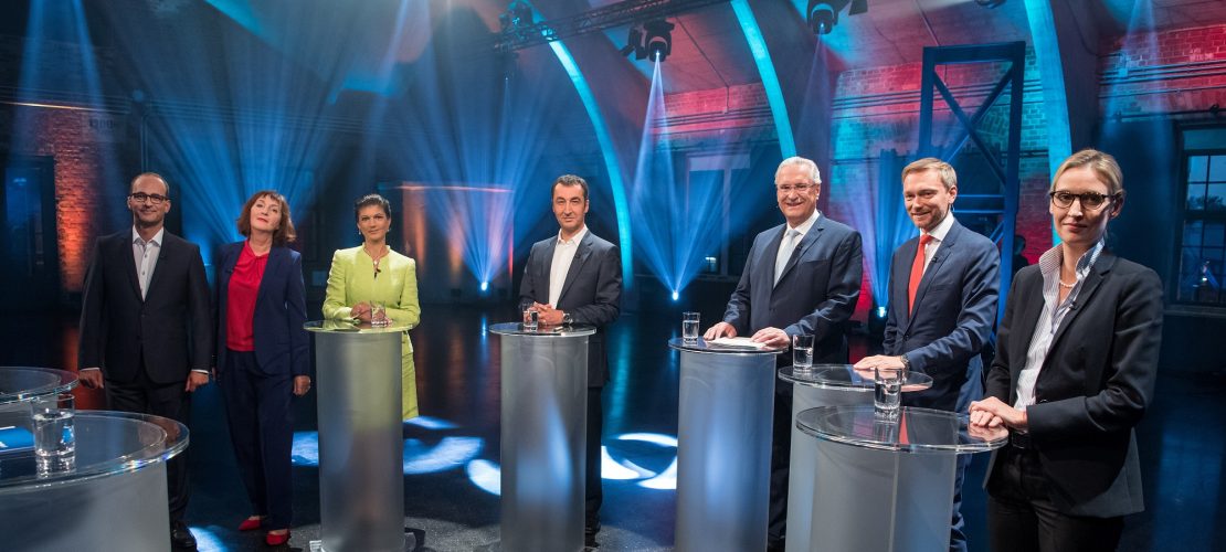 Kleinen Fünf streiten im Fernsehen