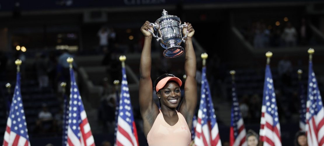 Sloane Stephens freut sich riesig