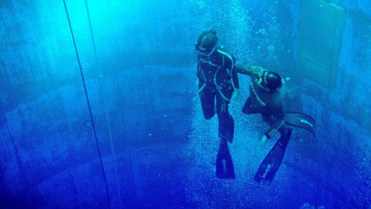 Was machen Apnoe-Taucher?