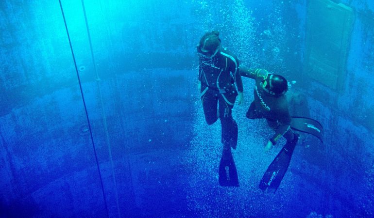 Was machen Apnoe-Taucher?