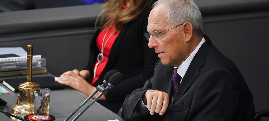 Schäuble soll für Ordnung sorgen
