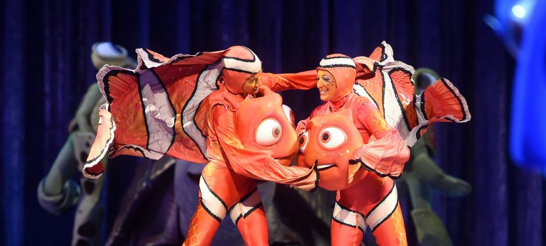 Disney-Helden auf Schlittschuhen