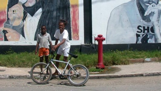 Das ist die Insel Jamaika