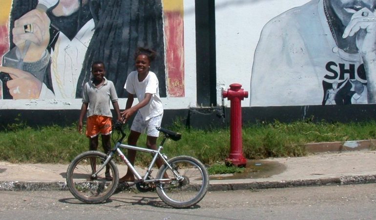 Das ist die Insel Jamaika