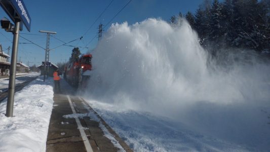 So bereitet die Bahn sich auf den Winter vor