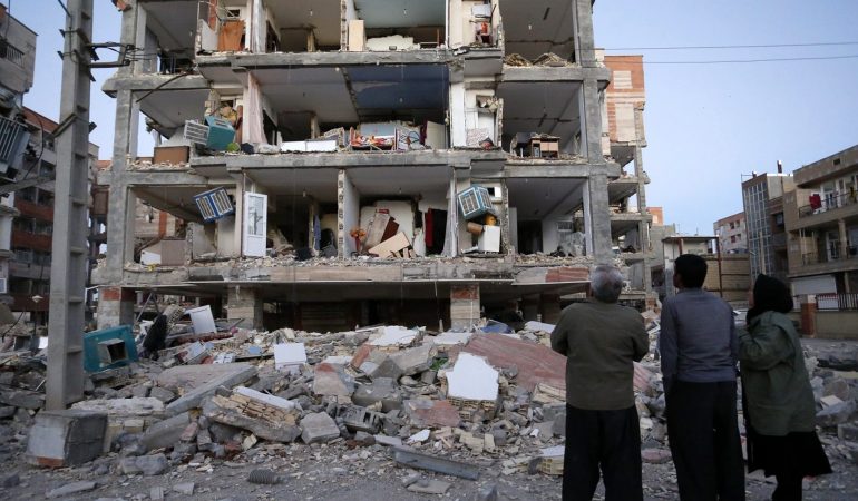 Erdbeben an der Ländergrenze