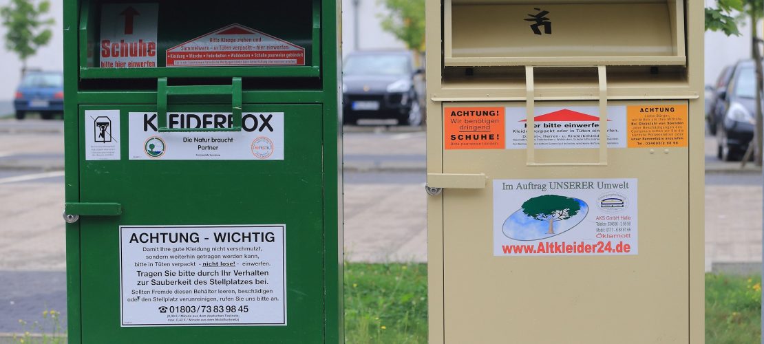 Gefangen im Container