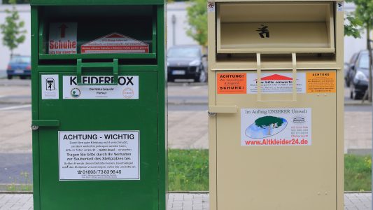 Gefangen im Container
