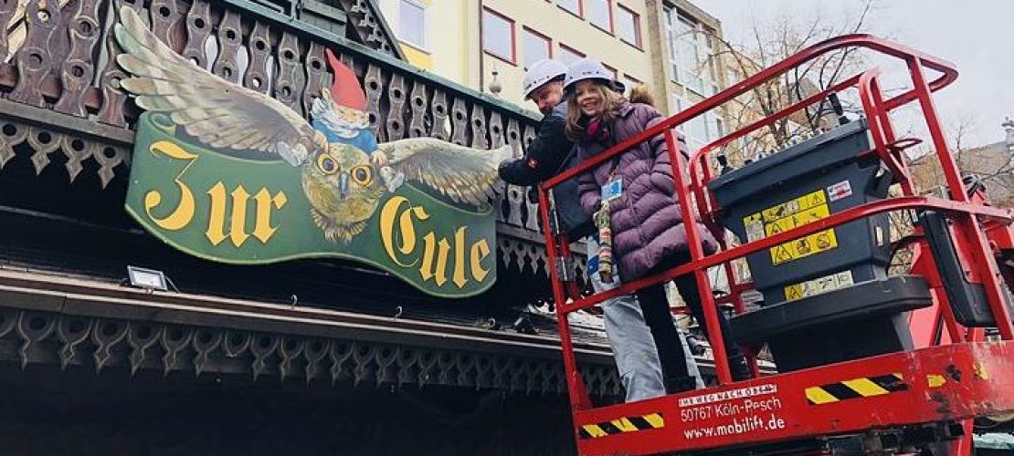 So wird ein Weihnachtsmarkt aufgebaut