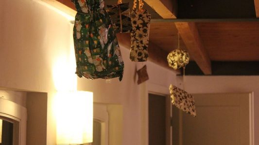 Würfeln für die Päckchen