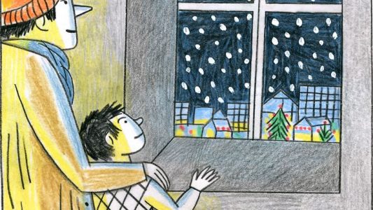Weihnachtsgeschichte 3: Flauschige Flocken fallen