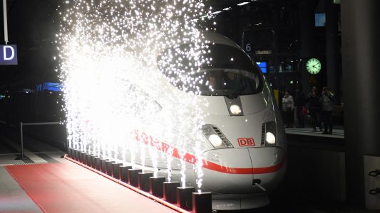 Extra-schnelle Zugstrecke