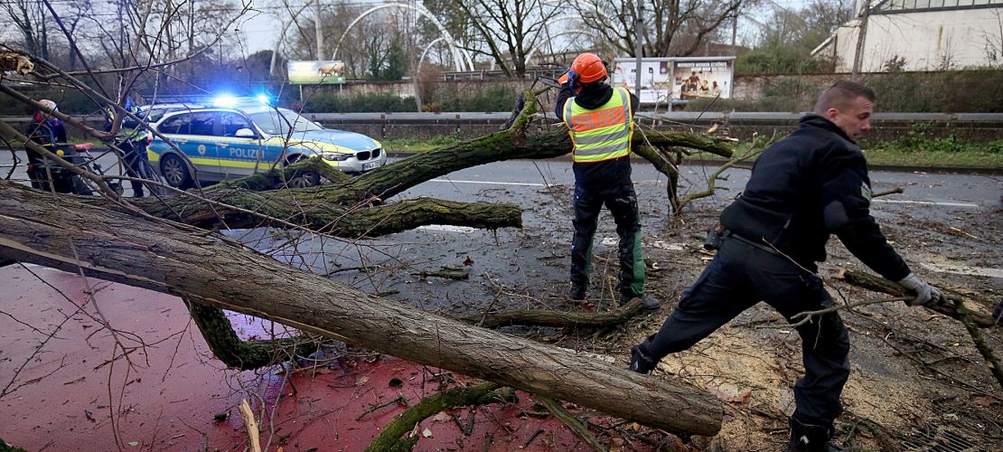 Friederike bringt schlechtes Wetter