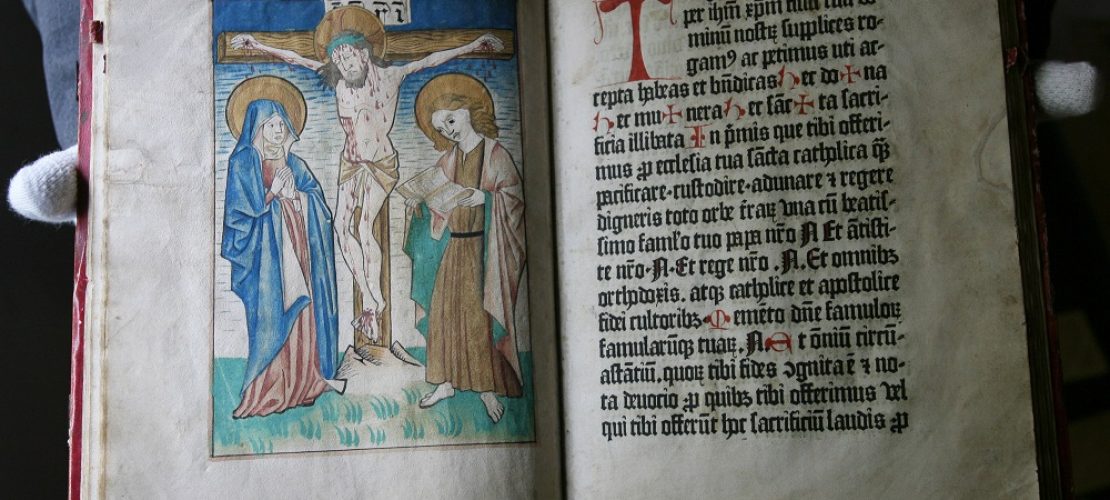 Ein von Johannes Gutenberg um 1450 gedrucktes Messbuch aus dem Benediktinerstift St. Paul im Lavanttal