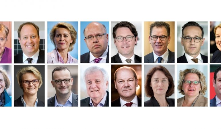 Die Mitglieder der Bundesregierung (Foto: dpa)