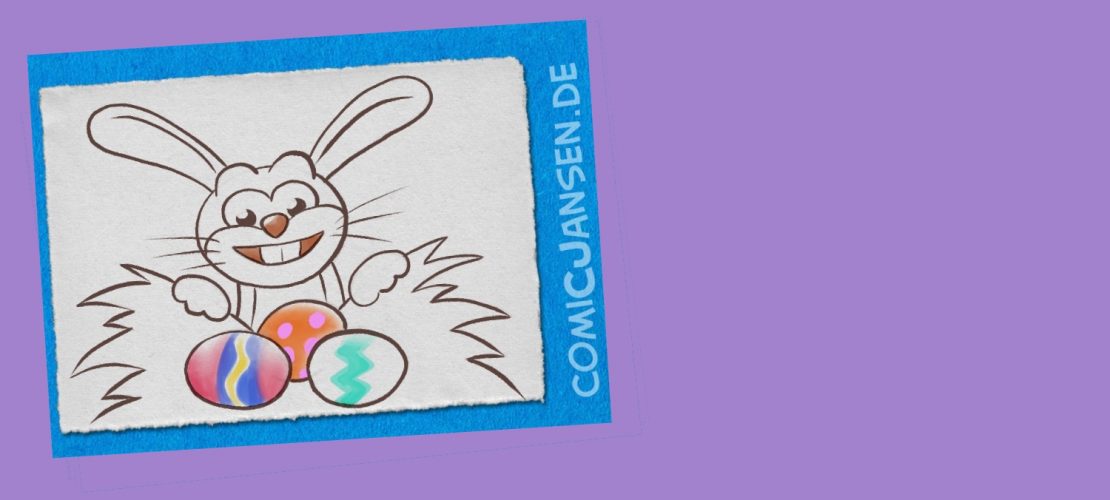 So malst du einen Hasen