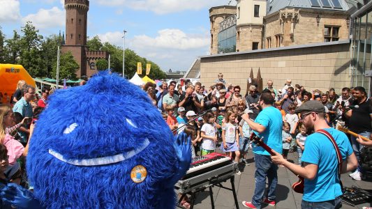 Das Duda Sommerfest vor dem Schokomuseum war ein richtiger Knaller! (Foto: Martina Goyert)