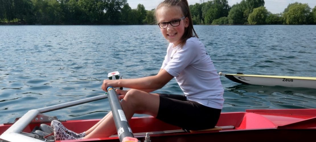 Helena liebt das Rudern - das liegt bei ihr in der Familie. (Foto: Max Grönert)