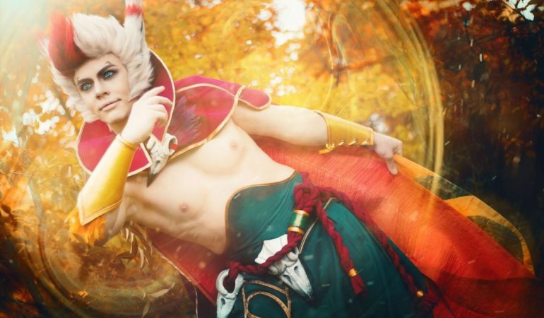 An dem Rakan-Kostüm hat Kristian fast 21 Tage lang gearbeitet. (Foto: DeZzibELL)