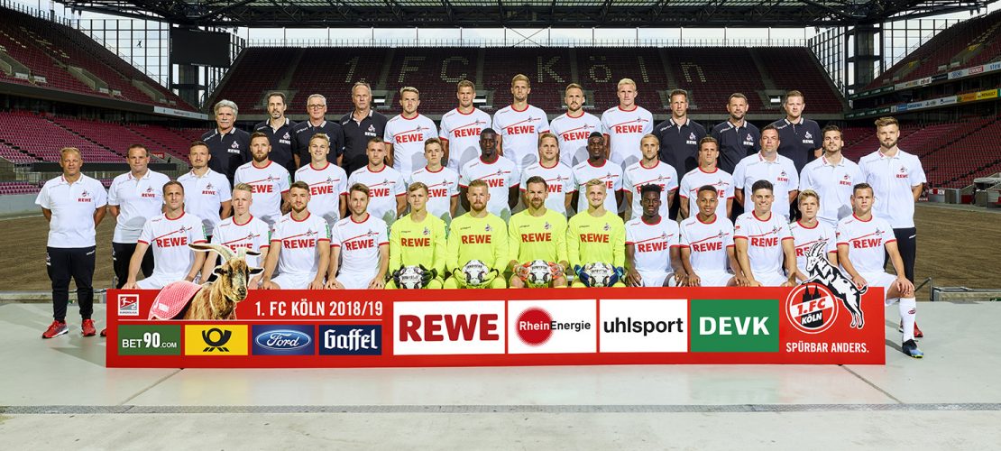 Der FC-Kader 2018/2019 (Foto: Thomas Faehnrich)