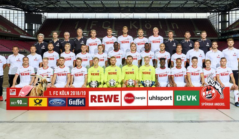 Der FC-Kader 2018/2019 (Foto: Thomas Faehnrich)